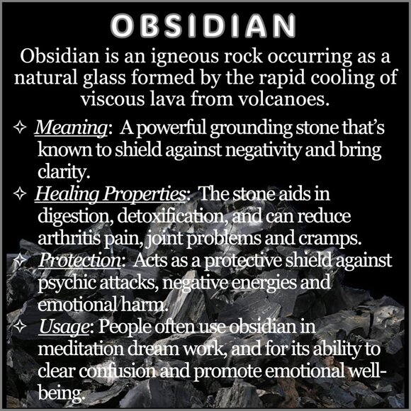 Obsidian Tree of Life Pendant on Hand Knotted Soft Black Leather Cord Necklace - Picture 5 of 8